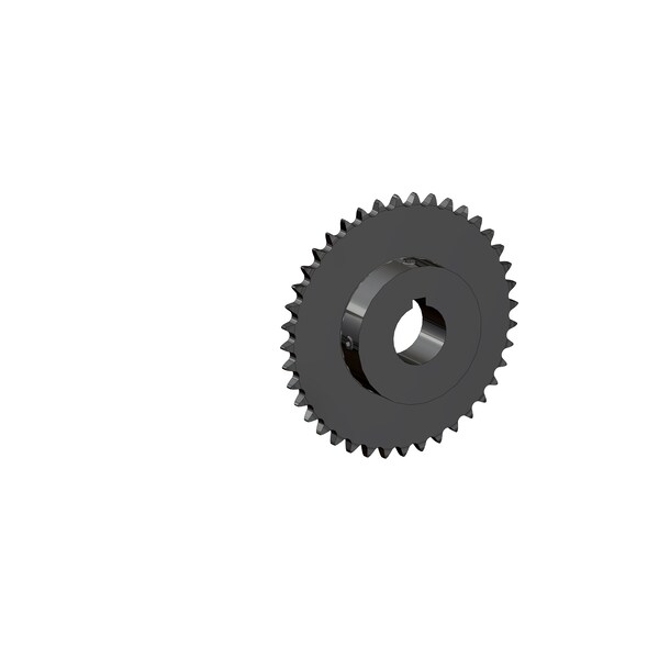 Senqcia Maxco H40B40F 1-1/2 Inch Bore Keyway & 2 Set Screws Fb Hardened Tooth H40B40F1-1/2